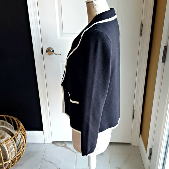 NEW! NORDSTROM'S MARLED KNIT CARDIGAN BLAZER SZ L - Picture 2 of 4